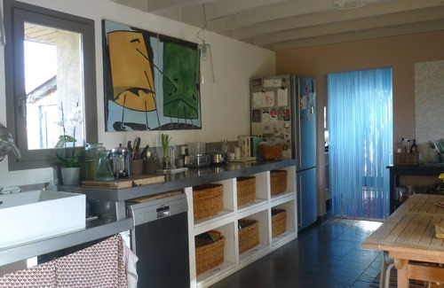 Roquefort-des-Corbieres House | Wooden house and dry stones in a village of Corbières maritime