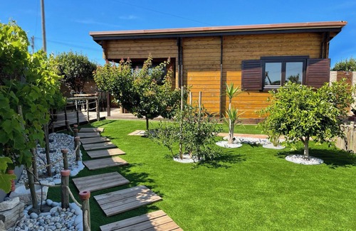Peniche de Cima Cabin | Wooden house with private garden