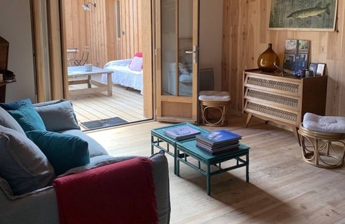 Cap-Ferret Cabin | Wooden hut all comfort at the tip-44ha