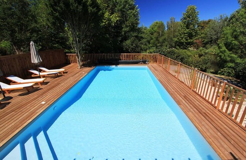 Vielle-Saint-Girons Apartment | Wooden lodge with garden