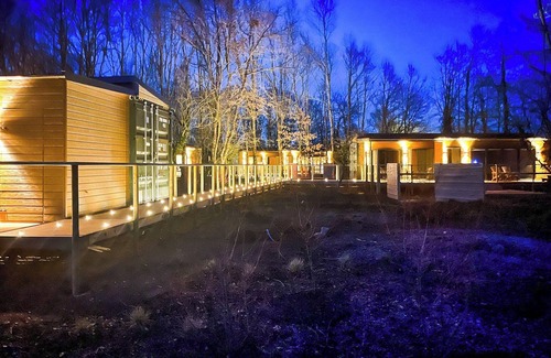 Dilton Marsh Ski Chalet | Woodland Container Lodges Slp 4