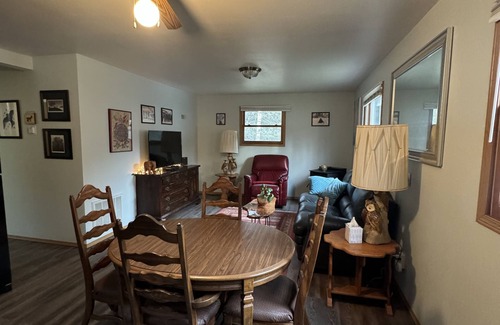 Iron River Cabin | Woodland Retreat - 10 acres of secluded, wooded trails for you to hide-a-way!