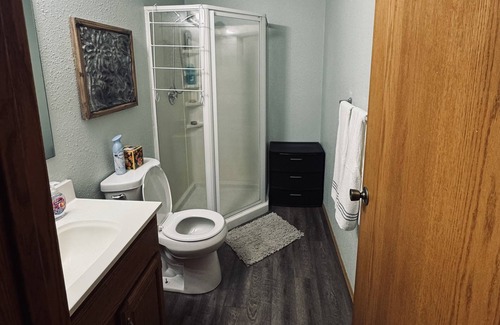 Iron River Cabin | Woodland Retreat - 10 acres of secluded, wooded trails for you to hide-a-way!