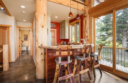 Clark House | WOW! Lake and Mountain Views in a WOW! True Timber Frame House