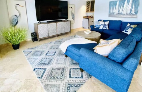 Great Cruz Bay Condo | Wow the View! Sandy Bottoms, the largest waterfront 3 Bdrm Condo in Cowpet!