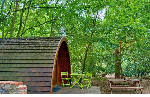 West Stow House | Wulfrun Pod - in a calm woodland setting- ready for glamping?