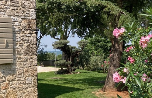 Vizinada House | Wunderschöne istrische Villa mit privatem Pool auf dem Hügel.