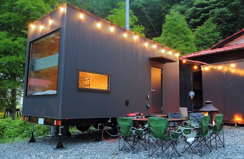 Fujikawaguchiko House | YADOKARI New Vehicle Trailer glamping with BBQ /Minamitsuru-gun Yamanashi