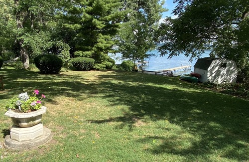 Sheldrake House | Year-round Cayuga Lakefront with easy access to house and lake