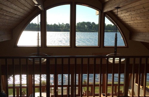 Alburg House | Year round lakefront property on a quiet private road.