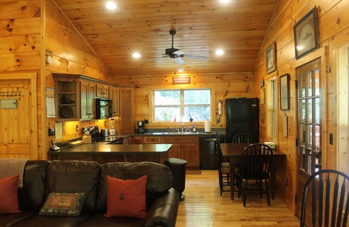 Robbinsville Cabin | Yellow Creek Cabin, Secluded, on Creek, N.C. Trout Stream, near Fontana
