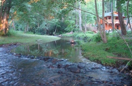 Robbinsville Cabin | Yellow Creek Cabin, Secluded, on Creek, N.C. Trout Stream, near Fontana
