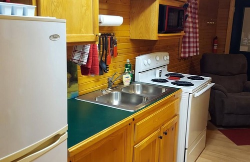 Moravia Cabin | Yellow Lab - Sleeps up to Three Adults