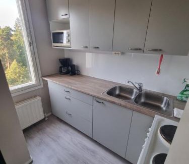 Lappeenranta Apartment | Ylimmän kerroksen yksiö lähellä matkakeskusta