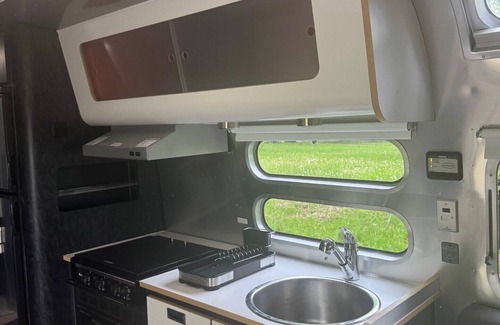 Ashtabula House | You know you want to do it! Glamping. Charming Airstream in Enchanting Ashtabula