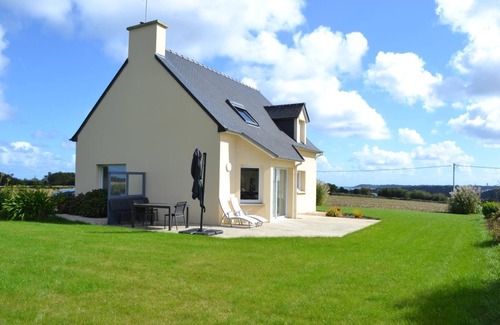 Lanmodez House | You'll love this comfortable, trendy home with the sea in front of you!