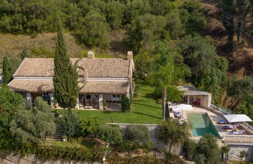 Pelekas Villa | You may rent MaisonRose in Corfu and spend the best vacations of your life !