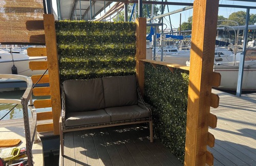Pelican Bay Boat Rental | You're On A Boat! Charming houseboat on Eagle Mountain Lake