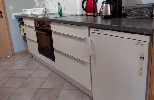 Luckau Apartment | You will find a peaceful idyll and relaxation here in the Apartment-Feldsteingarten.