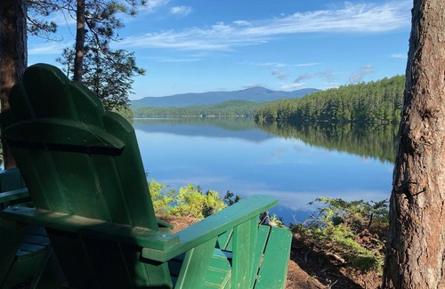 Paradox House | Your own Adirondack lakefront peninsula at Camp Nawita