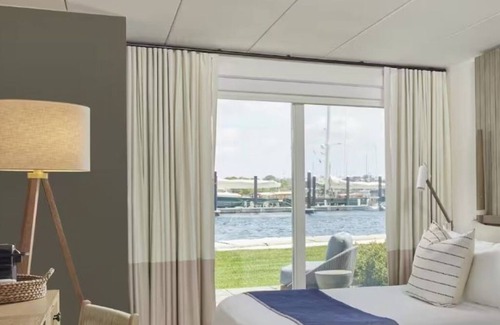 Goat Island Hotel | Your Perfect Getaway! w/Onsite Pool, Gym! Near Downtown Shopping District!