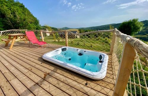 Saint-Beauzely House | Yourte 2-4 personnes avec SPA