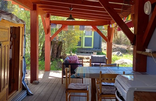 Carbuccia Cabin | Yourte Confort au Calme Avec Piscine