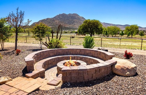 Williamson House | Zebra Ranch Vacation Rental | 3-BR House Amazing Animal Experience, Prescott | Mtn View Trails Spa Brbq