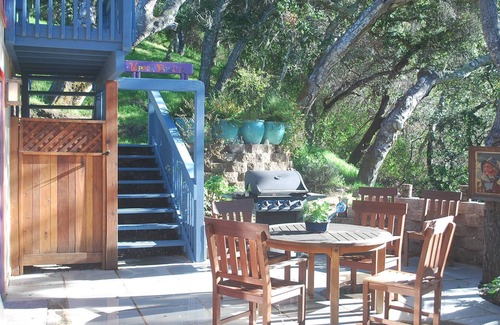 Carmel Valley House | Zen atmosphere with treetop vistas.
