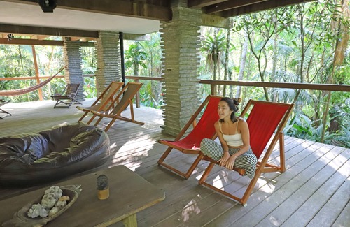 Prumirim House | Zen house in the Atlantic Forest, Promirim beach, pool, 3 suites, deck, gourmet