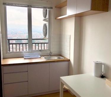 Bandung Kulon Apartment | Zen Inspired 2-bedroom Apartment with Mountain City View