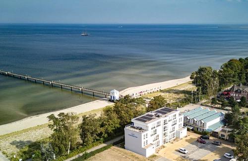 Lubmin House | Zimmer mit Balkon Neubau - Hotel Seebrücke