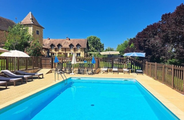1 of 4 Stone gites, large pool & many on-site activities, family friendly.