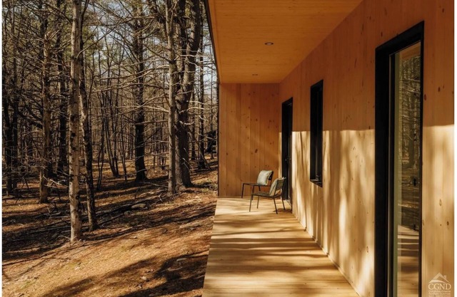 100ft of Forest Light - Modern Catskills Escape
