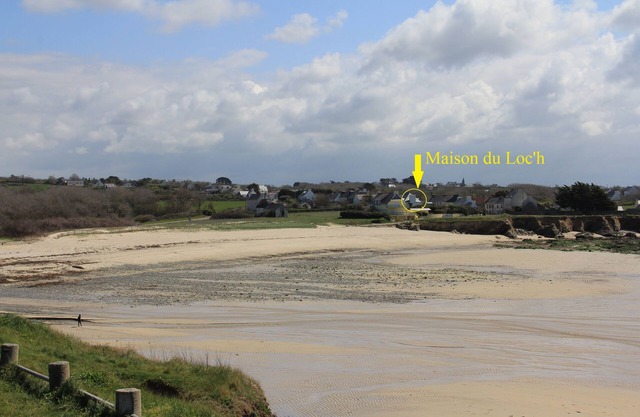 100m from the beach Loc'h, vacation home near the Pointe du Raz