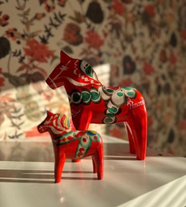 110kvm lyxig bostad med öppen spis och balkong