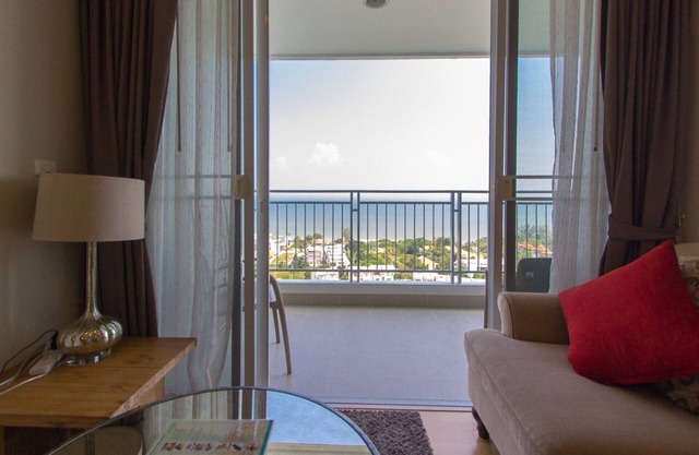 1703 - Hua Hin Two Bedrooms Two Bathrooms with Panorama Sea View 17th Top Floor