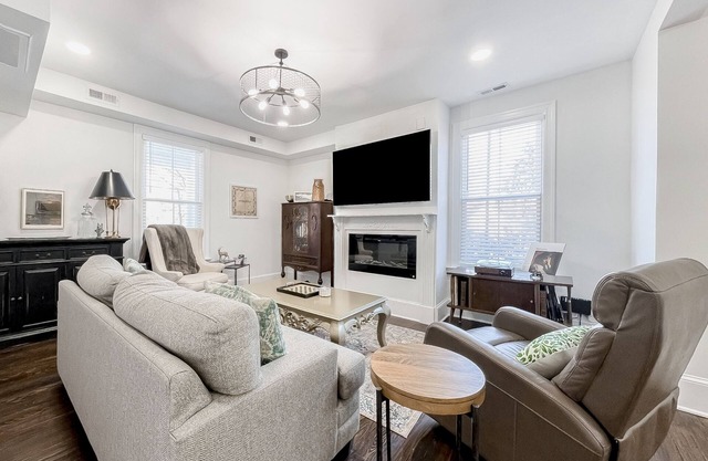 1900s farmhouse with yard games, firepit, & renovated interior - dog-friendly