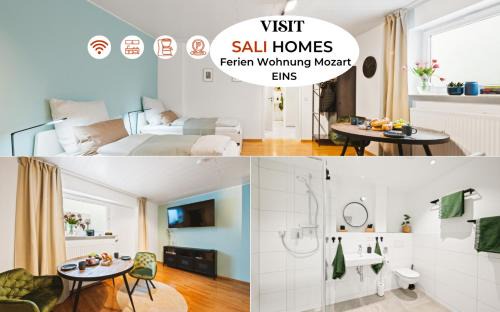 1BR 2Beds - kleiner privater Innenhof- Barrierefrei! -frisch saniert - Mozart EINS