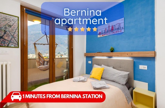 1min from Bernina Express - Mountain View - AC - WiFi