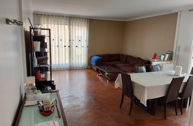2 bedroom apartment, a kitchen and big living room in Paris 15 Cambronne metro