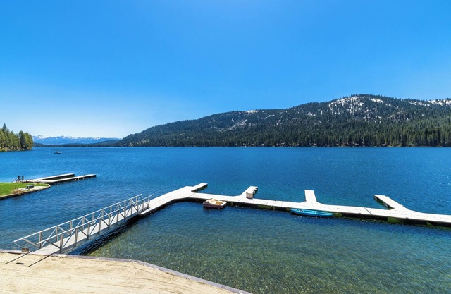 2-bedroom lakefront condo overlooking Donner Lake and beach.