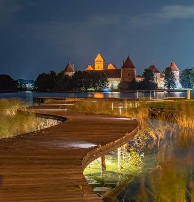 2 kambarių apartamentai su virtuve, Trakų miesto centre