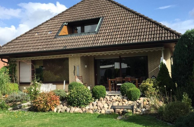 200m² guest house with 3 bedrooms for up to 8 people - very stylishly furnished.