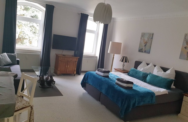 2min from the lake, modern apartment 58 sqm/12 km from Motorsportarena Oschersleben