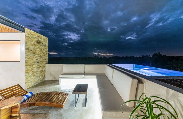 3 Bed Penthouse With Private Pool and Jungle Views at Irie Tulum Boutique Hotel