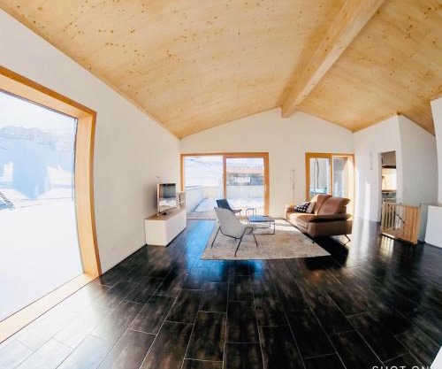 3 bedroom condo in front of Obersaxen ski resort