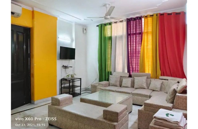 3 BHK Apartment in Lajpat Nagar Market by HostMyStay