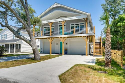 3 Blocks to Kure Beach Home with Patio!