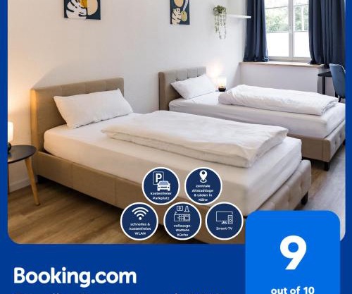 3 BR Altstadtwohnung mit Parkplatz, tolle Lage in Schwäbisch Hall, bis 8 Personen